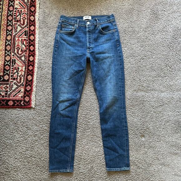 Agolde Nico High Rise Slim Jeans - Picture 1 of 7